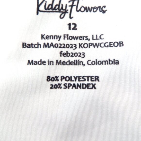 NEW! Kenny Flowers Kiddy Flowers The Maldives Girls Ruffle One Piece 2T, 12 - Picture 8 of 8
